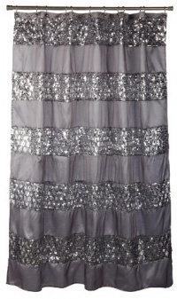 Popular Bath Sinatra Silver Shower Curtain Popular Bath Sinatra Silver Shower Curtain