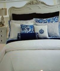 Ralph Lauren Palm Harbor Full / Queen Comforter Duvet Cover with Embroidery Ralph Lauren Palm Harbor Full / Queen Comforter Duvet Cover with Embroidery