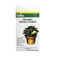 Safer Brand 5025 Houseplant Sticky Stakes Insect Trap, 7 Traps Safer Brand 5025 Houseplant Sticky Stakes Insect Trap, 7 Traps