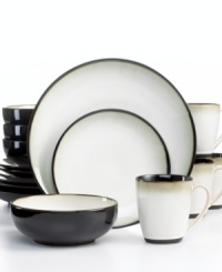 Creamy earth tones in durable stoneware lend your tabletop simple sophistication. From Sango's dinnerware and dishes collection. Creamy earth tones in durable stoneware lend your tabletop simple sophistication. From Sango's dinnerware and dishes collection.