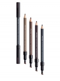 Achieve and maintain perfect brows all day long. Firm pencil precisely draws in individual brows or fills in broad areas. Maintains a just applied look without need for touch up. Brush end blends hairs and pencil for a natural look. Available in 4 shades.Call Saks Fifth Avenue New York, (212) 753-4000 x2154, or Beverly Hills, (310) 275-4211 x5492, for a complimentary Beauty Consultation. ASK SHISEIDOFAQ Achieve and maintain perfect brows all day long. Firm pencil precisely draws in individual brows or fills in broad areas. Maintains a just applied look without need for touch up. Brush end blends hairs and pencil for a natural look. Available in 4 shades.Call Saks Fifth Avenue New York, (212) 753-4000 x2154, or Beverly Hills, (310) 275-4211 x5492, for a complimentary Beauty Consultation. ASK SHISEIDOFAQ