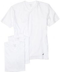 Nautica Men's Nautica 3 Pack V-Neck T-Shirt