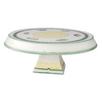 Villeroy & Boch French Garden Cake & Cookies 13 1/4 footed cake plate Villeroy & Boch French Garden Cake & Cookies 13 1/4 footed cake plate