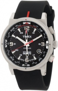 Timex Intelligent Quartz Black Dial Compass Mens Watch T2N724 Timex Intelligent Quartz Black Dial Compass Mens Watch T2N724