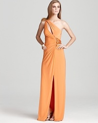 LM by Mignon Gown - One Shoulder with Embellished Side LM by Mignon Gown - One Shoulder with Embellished Side