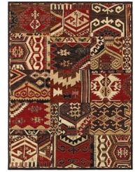 A collection of Southwestern motifs are worked into a lush patchwork pattern upon this Sparta area rug from Shaw Living, creating a rustic and modern piece of art for your floors. Woven in the USA of ultra-durable and supremely soft EverTouch® nylon. A collection of Southwestern motifs are worked into a lush patchwork pattern upon this Sparta area rug from Shaw Living, creating a rustic and modern piece of art for your floors. Woven in the USA of ultra-durable and supremely soft EverTouch® nylon.