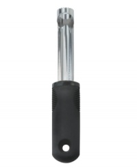 Go straight to the core! Comfort handles give you the support you need to take the core out in one quick movement. Enjoy fruit faster by using the durable stainless steel head to easily remove even the most stubborn pits, cores and other pesky centers-clean up is a breeze too! Go straight to the core! Comfort handles give you the support you need to take the core out in one quick movement. Enjoy fruit faster by using the durable stainless steel head to easily remove even the most stubborn pits, cores and other pesky centers-clean up is a breeze too!