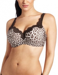 Le Mystere Women's Lace Tisha Bra, Wild Cat, 36F Le Mystere Women's Lace Tisha Bra, Wild Cat, 36F