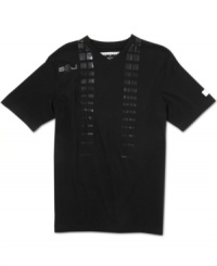 Prove your metal. This graphic tee from Sean John packs a punch with a tonal graphic & a touch of shine. Prove your metal. This graphic tee from Sean John packs a punch with a tonal graphic & a touch of shine.