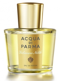 Discover the secret world of the most beautiful and exclusive gardens of Italy with the Le Nobili collection from Acqua di Parma. Celebrating the exclusive Jasmine flower of Calabria, Italy, Gelsomino Nobile showcases a bright and fresh floral bouquet with a sensual musk undertone. Perfectly suited for the elegant woman who embodies the same seductive nature as the Jasmine flower it represents. Discover the secret world of the most beautiful and exclusive gardens of Italy with the Le Nobili collection from Acqua di Parma. Celebrating the exclusive Jasmine flower of Calabria, Italy, Gelsomino Nobile showcases a bright and fresh floral bouquet with a sensual musk undertone. Perfectly suited for the elegant woman who embodies the same seductive nature as the Jasmine flower it represents.