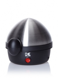 Kalorik Stainless Steel Egg Cooker, Black/Stainless Steel