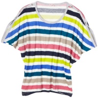 Splendid Girls 7-16 Oasis Stripe Top, Dragon Fly, 7/8