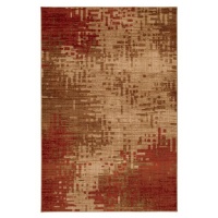Townhouse Rugs Centrifuge Red 96-Inch by 132-Inch Area Rug Townhouse Rugs Centrifuge Red 96-Inch by 132-Inch Area Rug