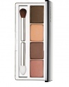 Creamy, intense colour. Four coordinating shades build quickly, blend easily. 0.16 oz. 