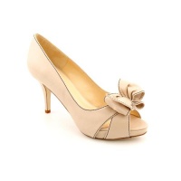 Kate Spade Best Womens Size 7 Beige Peep Toe Leather Pumps, Classics Shoes Kate Spade Best Womens Size 7 Beige Peep Toe Leather Pumps, Classics Shoes