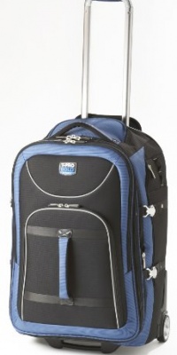 Travelpro Luggage T-Pro Bold 25 Inch Expandable Rollaboard Bag, Black/Blue, One Size Travelpro Luggage T-Pro Bold 25 Inch Expandable Rollaboard Bag, Black/Blue, One Size