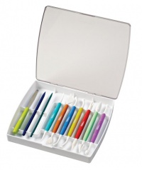 Wilton 1907-1107 Set of 10 Gum-Paste Modeling Tools with Storage Case Wilton 1907-1107 Set of 10 Gum-Paste Modeling Tools with Storage Case