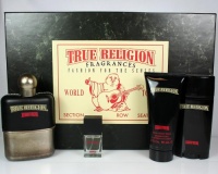 True Religion Drifter Gift Set EDT Spray, Mini, Hair-body Wash & Deodorant for Men