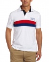 Nautica Men's Pieced Chest Polo