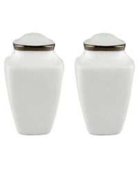Beautiful in its simplicity, this collection features a timeless, elegant design. The pristine bone china is accented by a single, shimmering band of platinum. The understated beauty of this china will add a refined sophistication to your dining experience for years to come. Beautiful in its simplicity, this collection features a timeless, elegant design. The pristine bone china is accented by a single, shimmering band of platinum. The understated beauty of this china will add a refined sophistication to your dining experience for years to come.