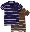 Polo Ralph Lauren Custom-Fit Mini Striped Polo