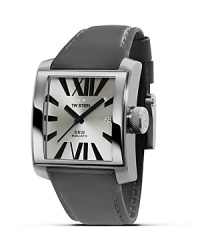 With a classic sunray dial and luxe leather strap, TW Steel's CEO Goliath watch exudes timeless style. With a classic sunray dial and luxe leather strap, TW Steel's CEO Goliath watch exudes timeless style.