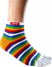 injinji Performance Original Weight Mini Crew Toesocks injinji Performance Original Weight Mini Crew Toesocks