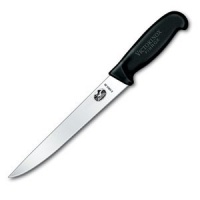 Victorinox Cutlery 8-Inch Carving Knife, Stiff Blade, Black Fibrox Handle Victorinox Cutlery 8-Inch Carving Knife, Stiff Blade, Black Fibrox Handle