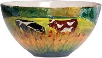 Vietri Countryside Deep Serving Bowl 11 in Vietri Countryside Deep Serving Bowl 11 in