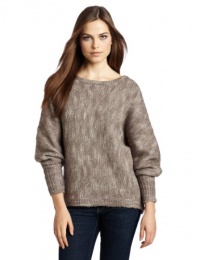 Rebecca Minkoff Women's Daria Scoop Neck Sweater, Oatmeal, X-Small Rebecca Minkoff Women's Daria Scoop Neck Sweater, Oatmeal, X-Small