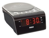RCA RC5610 CD Clock Radio with Stereo Speakers (Black) RCA RC5610 CD Clock Radio with Stereo Speakers (Black)