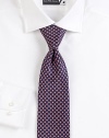 Mini-print tie beautifully crafted in fine Italian silk.SilkDry cleanMade in Italy