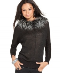 This season's must-have: sequins and faux fur -- and this sweater from Baby Phat has both! The removable collar take this design to the next level. This season's must-have: sequins and faux fur -- and this sweater from Baby Phat has both! The removable collar take this design to the next level.