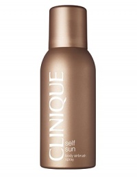 Easy tanning perfected in an ultra-fine, one-touch continuous spray that works from any angle, even upside down. Golden tan develops in 1 hour, fully deepens in 24. Oil free, non-acnegenic. Dermatologist tested. 4.2 oz. Easy tanning perfected in an ultra-fine, one-touch continuous spray that works from any angle, even upside down. Golden tan develops in 1 hour, fully deepens in 24. Oil free, non-acnegenic. Dermatologist tested. 4.2 oz.