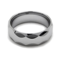 SLSR Co. Tungsten Mens 8 MM Wedding Band