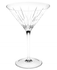 From the world-famous Reed & Barton company, the classic and traditional Soho martini glasses pattern is a richly cut design in clear crystal. A perfect choice for first-time collectors of affordable crystal stemware and barware. From the world-famous Reed & Barton company, the classic and traditional Soho martini glasses pattern is a richly cut design in clear crystal. A perfect choice for first-time collectors of affordable crystal stemware and barware.