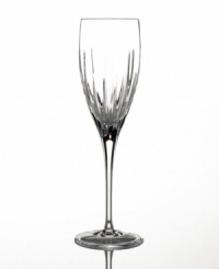 From the world-famous Reed & Barton company, the classic and traditional Soho pattern is a richly cut design in clear crystal. A perfect choice for first-time collectors of affordable crystal stemware and barware.