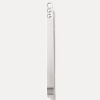 Stainless steel ice tongs designed by Arne Jacobsen as part of the Cylinda Line. Made in Denmark.