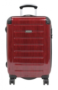 Ricardo Beverly Hills Luggage Roxbury 21-Inch Expandable Freewheel Wheelaboard, Brushed Black Cherry, Small Ricardo Beverly Hills Luggage Roxbury 21-Inch Expandable Freewheel Wheelaboard, Brushed Black Cherry, Small