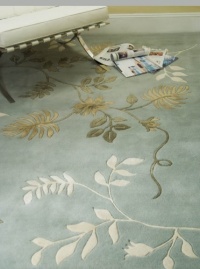 Safavieh Soho Collection SOH313A Handmade Light Blue New Zealand Wool Area Rug, 6-Feet by 9-Feet Safavieh Soho Collection SOH313A Handmade Light Blue New Zealand Wool Area Rug, 6-Feet by 9-Feet