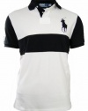 Polo Ralph Lauren Men's Custom Fit Big Pony Stripe Polo Large