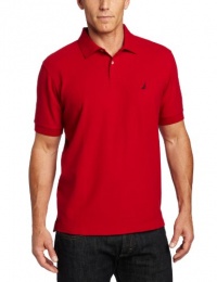 Nautica Men's Solid Pique Polo Nautica Men's Solid Pique Polo