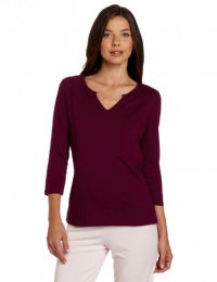 Nautica Sleepwear Women's Split Neck Tee Nautica Sleepwear Women's Split Neck Tee