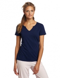 Nautica Sleepwear Women's Split Neck Tee Nautica Sleepwear Women's Split Neck Tee
