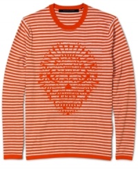 In a cool cotton blend, this lightweight layer from Sean John gives a classic look a cool graphic treatment. In a cool cotton blend, this lightweight layer from Sean John gives a classic look a cool graphic treatment.