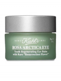 Youth-regenerating eye balm is infused with rare resurrection flower to re-energize skin for visibly younger-looking eyes. Natural brighteners instantly smooth and illuminate the area around the eyes as skin is fortified, visibly smoother and firmer. The rare resurrection flower jolts cellular vitality by stimulating skin's collagen and elastin production. Made in USA. 0.5 oz. 
