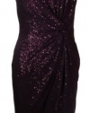 Lauren Ralph Lauren Women's Mesh Overlay Sequin Dress