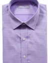 Michael Kors Non-Iron Dress Shirt - Lilac Check