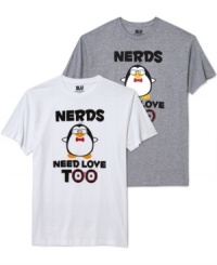 Say with style. Geek chic is in with these graphic t-shirts from Swag Like Us. Say with style. Geek chic is in with these graphic t-shirts from Swag Like Us.