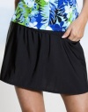 Miraclesuit Fit & Flair Swim Skirt - Black - Misses Size 14